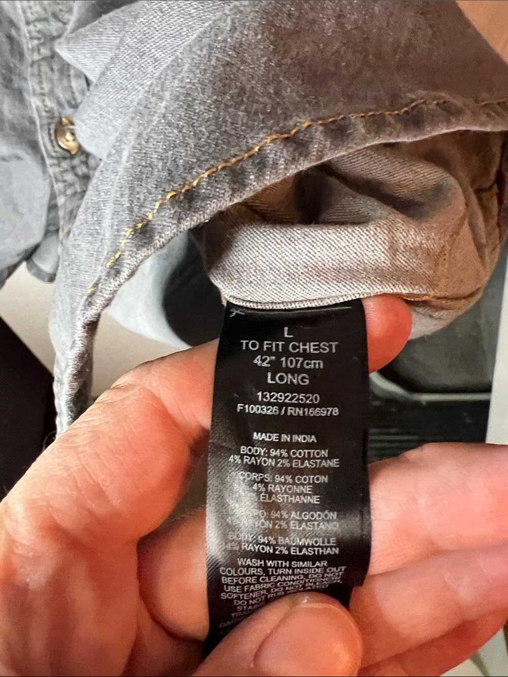 ASOS Design button up shirt. - Picture 4 of 4